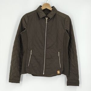 Massimo Dutti Quilted Zip Jacket